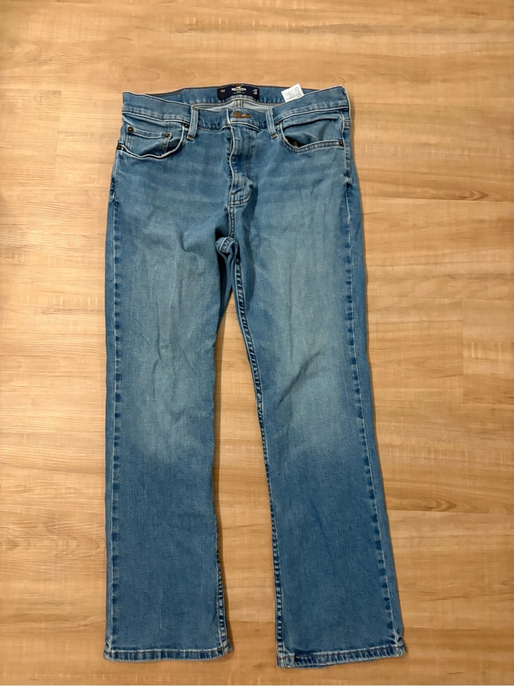 Hollister Light Blue Bootcut Jeans 32X28
